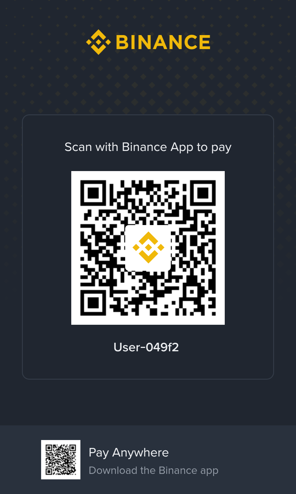 Binance QR Code